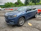 2020 Jeep Cherokee Latitude Plus Blue vin: 1C4PJMLB8LD569112