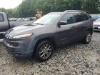 2018 Jeep Cherokee Latitude Plus Gray vin: 1C4PJMLB9JD607556