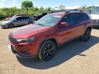 2020 Jeep Cherokee Latitude Plus Red vin: 1C4PJMLBXLD567894