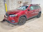 2021 Jeep Cherokee Latitude Plus Maroon vin: 1C4PJMLBXMD131502