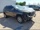 2018 Jeep Cherokee Latitude Plus 4x4 Gray vin: 1C4PJMLX6JD534805