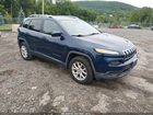 2018 Jeep Cherokee Latitude Plus 4x4 Синий vin: 1C4PJMLX9JD522406