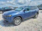 2021 Jeep Cherokee Latitude Lux Синий vin: 1C4PJMMX4MD230925