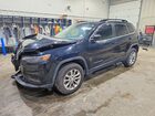2022 Jeep Cherokee Latitude Lux Black vin: 1C4PJMMX7ND518326