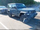 2024 Jeep Wrangler 2-door Sport 4x4 Gray vin: 1C4PJXAG0RW271196