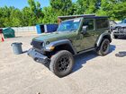 2024 Jeep Wrangler Sport Green vin: 1C4PJXAN5RW133779