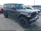 2024 Jeep Wrangler 4-door Willys 4x4 Gray vin: 1C4PJXDG0RW354834