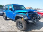 2025 Jeep Wrangler 4-door Sport 4x4 Blue vin: 1C4PJXDG4SW561961