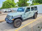 2024 Jeep Wrangler Sport Gray vin: 1C4PJXDN1RW110835