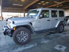 2024 Jeep Wrangler Sahara Серебряный vin: 1C4PJXEG1RW287577