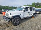 2024 Jeep Wrangler Sahara White vin: 1C4PJXEG9RW314119