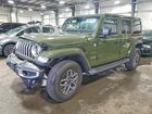 2024 Jeep Wrangler Sahara Green vin: 1C4PJXEGXRW279154