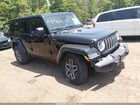 2025 Jeep Wrangler 4-door Sahara 4x4 Black vin: 1C4PJXEN4SW591927