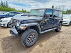 2024 Jeep Wrangler Sahara Black vin: 1C4PJXEN8RW199897