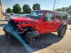 2024 Jeep Wrangler Rubicon Red vin: 1C4PJXFG9RW337639