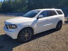 2017 Dodge Durango Gt White vin: 1C4RDHDG5HC921139