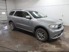 2018 Dodge Durango Sxt Awd Silver vin: 1C4RDJAG8JC381190