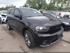 2017 Dodge Durango Gt Awd Black vin: 1C4RDJDG0HC931021