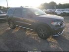 2016 Dodge Durango Limited Gray vin: 1C4RDJDG3GC455782