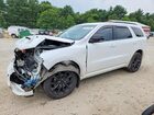 2018 Dodge Durango Gt White vin: 1C4RDJDG3JC497845