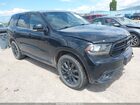 2017 Dodge Durango Gt Awd Black vin: 1C4RDJDG7HC820580