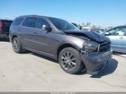 2017 Dodge Durango Gt Awd Gray vin: 1C4RDJDG7HC871691