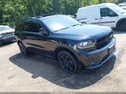 2017 Dodge Durango Gt Awd Черный vin: 1C4RDJDG9HC834108
