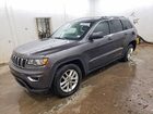2017 Jeep Grand Cherokee Laredo Gray vin: 1C4RJEAG7HC628743