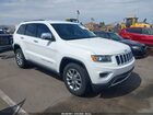 2016 Jeep Grand Cherokee Limited White vin: 1C4RJEBG4GC352082