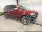 2018 Jeep Grand Cherokee Limited 4x2 Maroon vin: 1C4RJEBG7JC226208