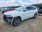 2017 Jeep Grand Cherokee Overland White vin: 1C4RJECG6HC732217