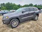 2016 Jeep Grand Cherokee Laredo Gray vin: 1C4RJFAG0GC504222
