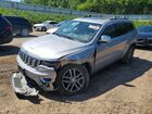 2018 Jeep Grand Cherokee Limited Gray vin: 1C4RJFBG0JC338287