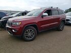 2018 Jeep Grand Cherokee Limited Red vin: 1C4RJFBG2JC399303