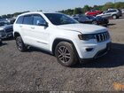 2019 Jeep Grand Cherokee Limited 4x4 White vin: 1C4RJFBG4KC749094