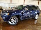 2017 Jeep Grand Cherokee Limited Синий vin: 1C4RJFBG5HC879362