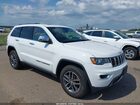 2018 Jeep Grand Cherokee Limited 4x4 White vin: 1C4RJFBG5JC458621