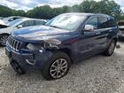 2016 Jeep Grand Cherokee Limited Blue vin: 1C4RJFBG6GC380732