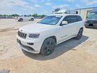 2016 Jeep Grand Cherokee Overland White vin: 1C4RJFCG2GC438320