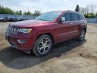 2021 Jeep Grand Cherokee Overland Red vin: 1C4RJFCG2MC720453