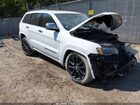 2018 Jeep Grand Cherokee Overland 4x4 White vin: 1C4RJFCG3JC341876