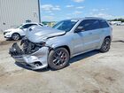 2018 Jeep Grand Cherokee Srt-8 Silver vin: 1C4RJFDJ4JC209218