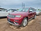 2017 Jeep Grand Cherokee Summit Burgundy vin: 1C4RJFJT4HC875365