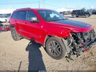 2017 Jeep Grand Cherokee Trailhawk Red vin: 1C4RJFLG3HC670118