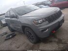 2019 Jeep Grand Cherokee Trailhawk 4x4 Gray vin: 1C4RJFLG7KC596080