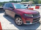 2022 Jeep Grand Cherokee L Limited 4x4 Красный vin: 1C4RJKBG5N8633113