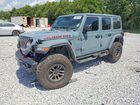 2024 Jeep Wrangler Rubicon Синий vin: 1C4RJXFG2RW165401