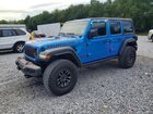 2024 Jeep Wrangler Rubicon Blue vin: 1C4RJXFG5RW150892