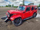 2024 Jeep Wrangler Sahara 4xe Red vin: 1C4RJXP60RW198709
