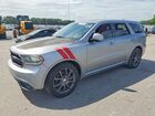 2017 Dodge Durango R/t Silver vin: 1C4SDHCT6HC675329